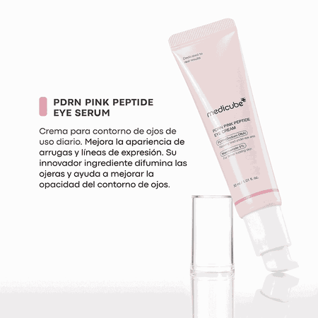 Pink Peptide medicube- Crema para ojos, reduce ojeras e hidrata