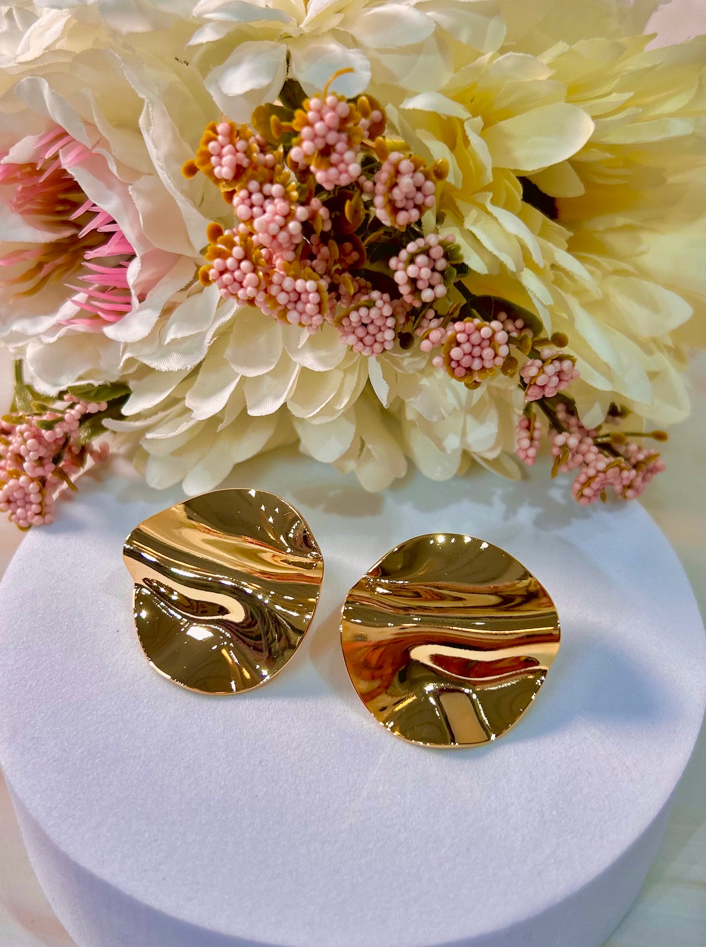 Arete Dorado Circular