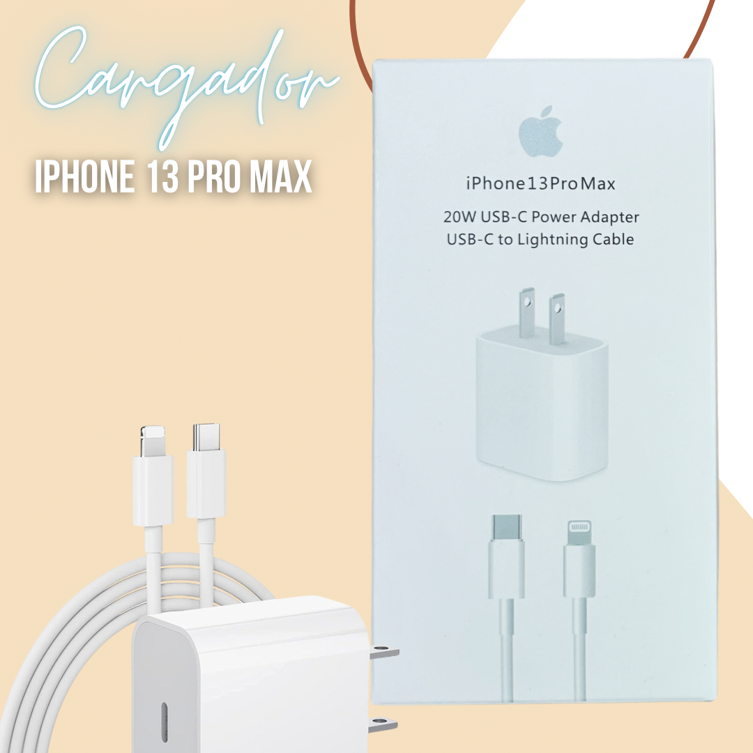 CARGADOR iPhone 13 Pro Max