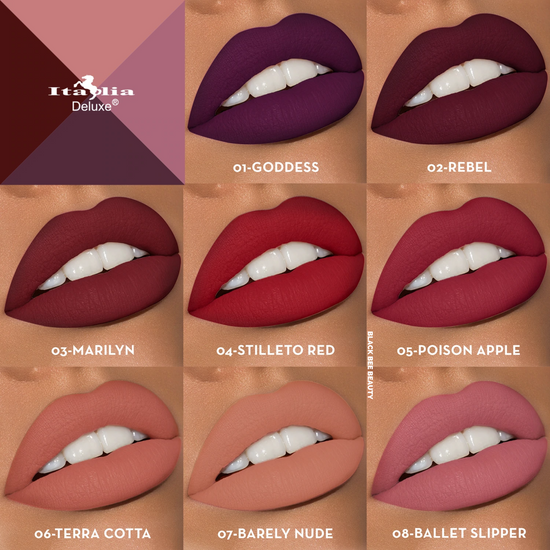Labial Mousse Matte Italia Deluxe