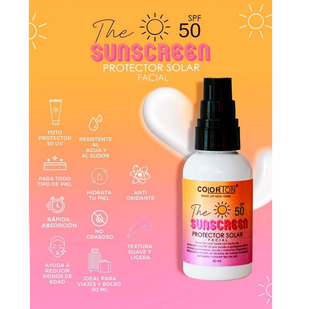 Protector solar facial The Sunscreen Colorton