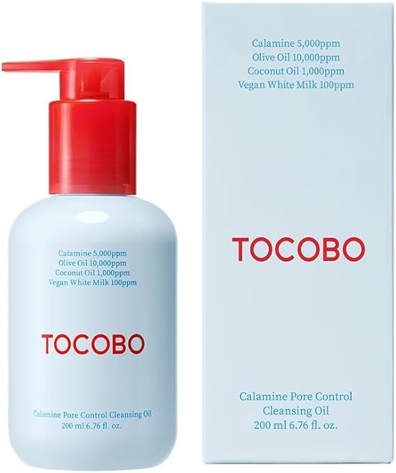 Calamine pore control cleansing oil tocobo