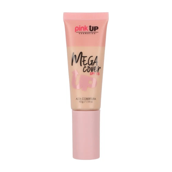 Base pink up mega cover Alta cobertura