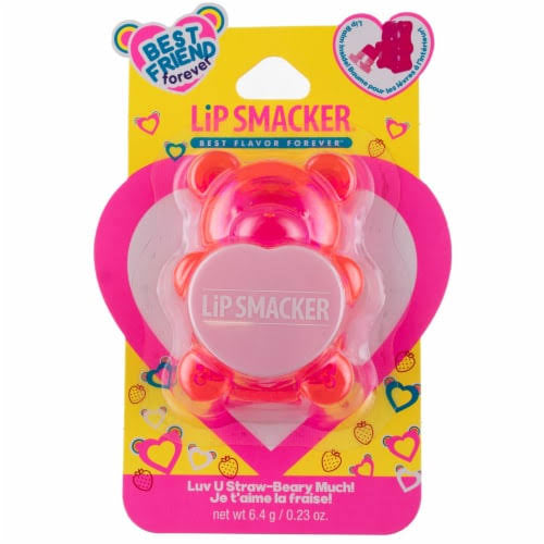 Bálsamo labial sugar bear fresa lip smacker