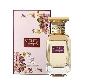 Violet bouquet afnan