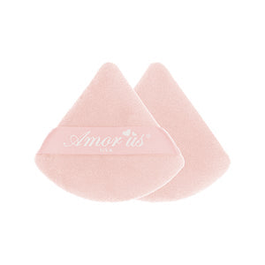 MAKEUP POWDER PUFF PINK (2 PACK) AMOR US