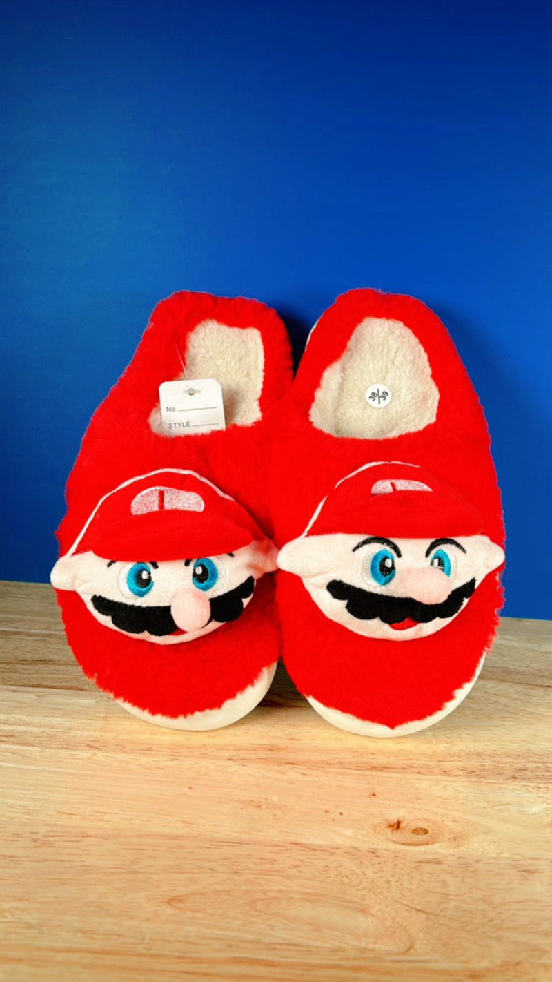 PANTUFLAS MARIO BROS