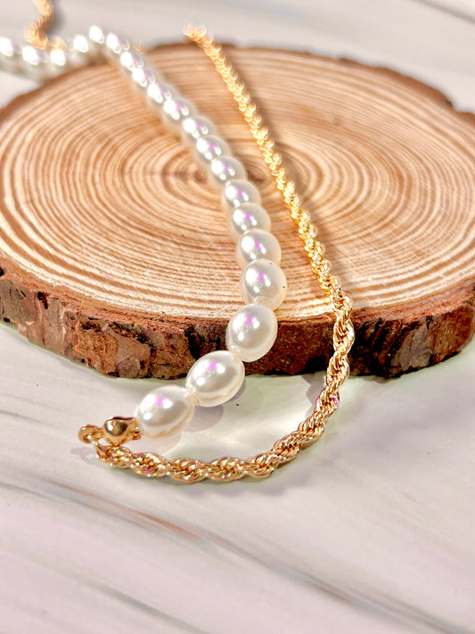 Collar con perla