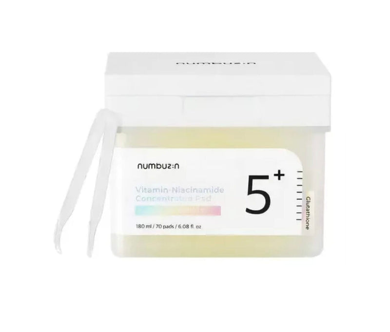 [NUMBUZIN] NO 5 VITAMIN-NIACINAMIDE CONCENTRATED 70PADS 180ML