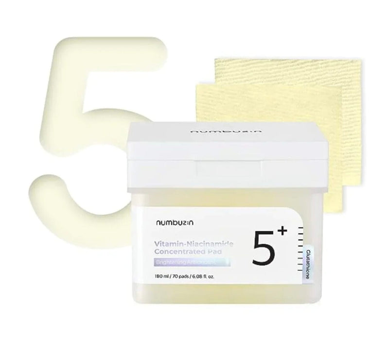 [NUMBUZIN] NO 5 VITAMIN-NIACINAMIDE CONCENTRATED 70PADS 180ML