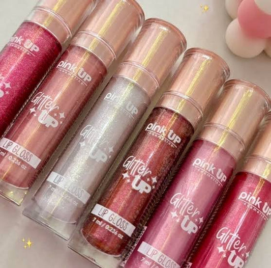 PINK UP Glitter up lip gloss