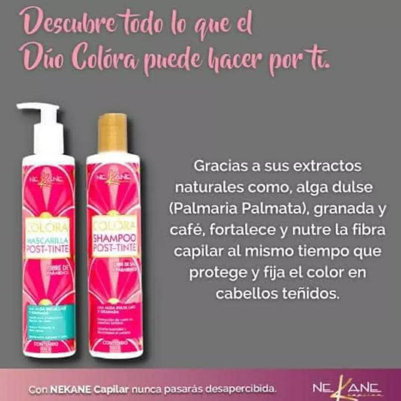 Cólora Shampoo Post-Tinte NEKANE