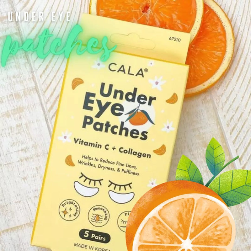 Parches para ojos Vitamina C + Collagen Cala