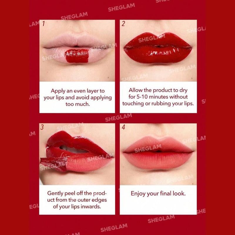 Tinta peel-off Peel Talk Lip Tint SHEGLAM