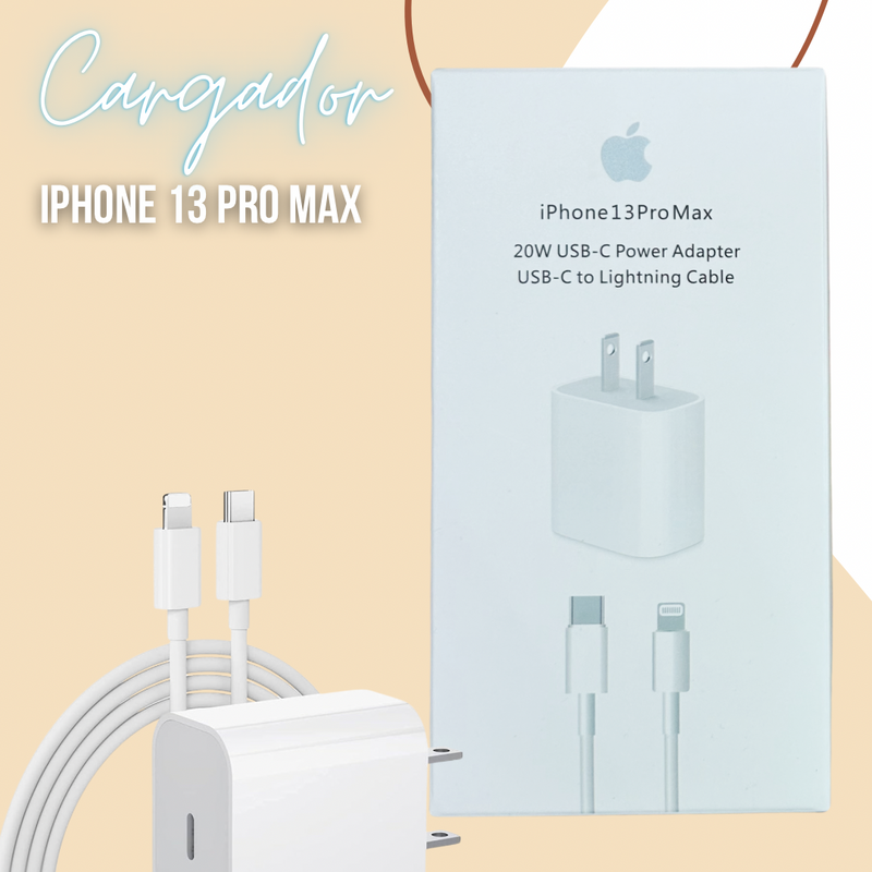 CARGADOR iPhone 13 Pro Max