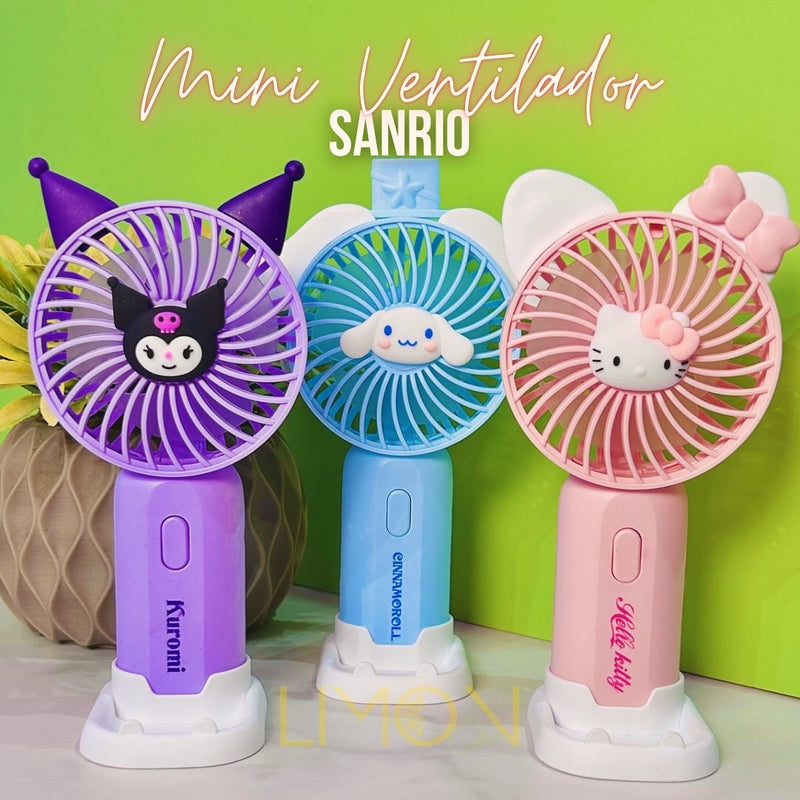 MINI VENTILADOR SANRIO