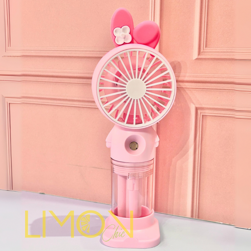 Mini Ventilador Sanrio con Humidificador