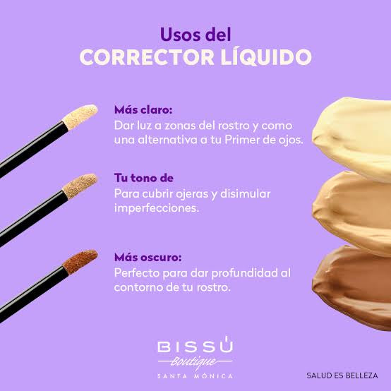 Corrector líquido Bissú