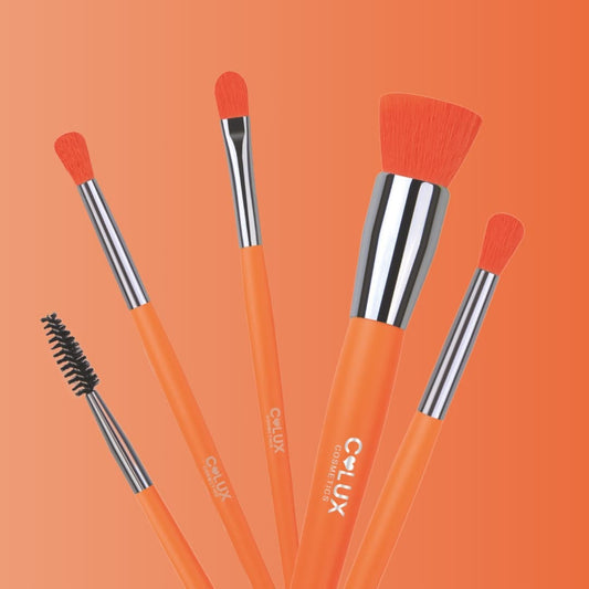 BRUSH SET NEON 12PC CLUX