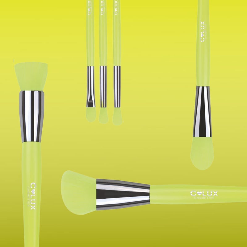 BRUSH SET NEON 12PC CLUX