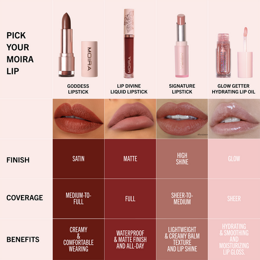 Moira lip goddess lipstick