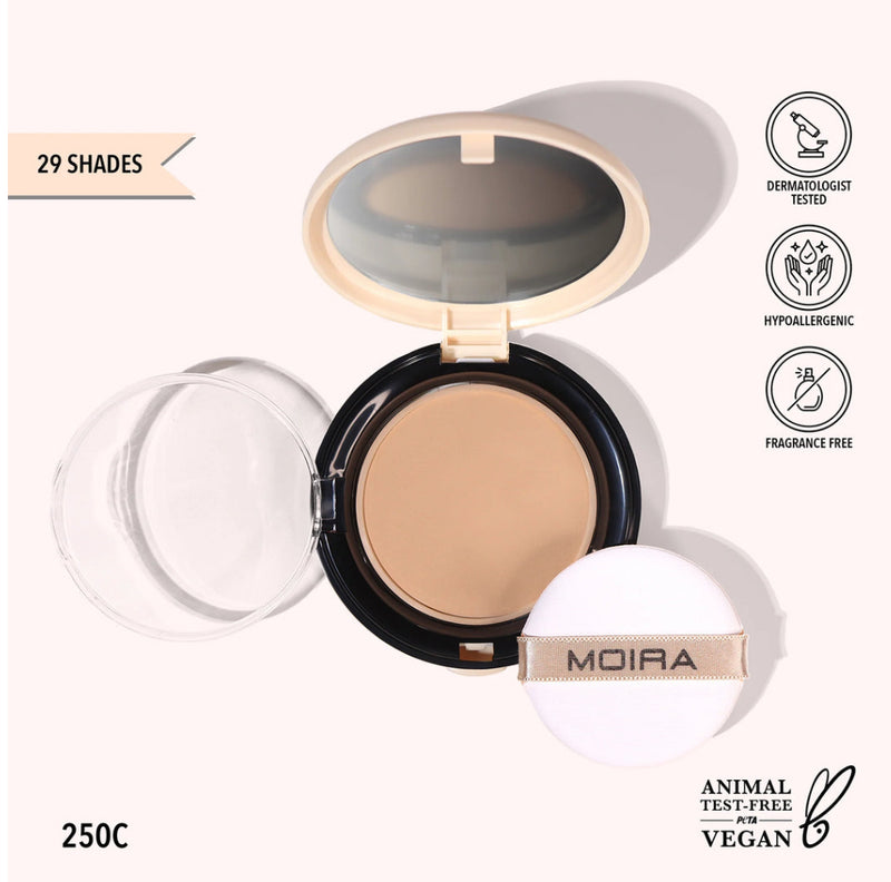 Polvo Compacto Complete Wear Powder Foundation MOIRA