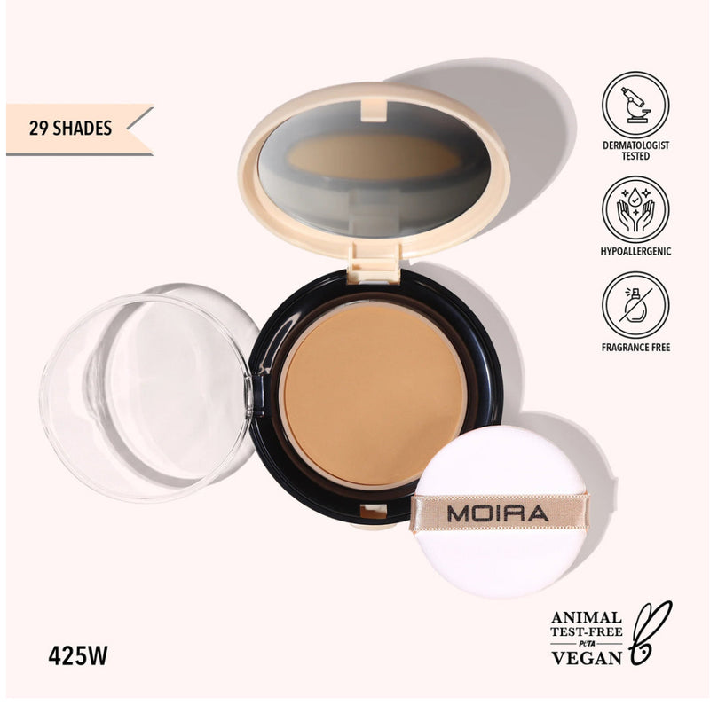 Polvo Compacto Complete Wear Powder Foundation MOIRA