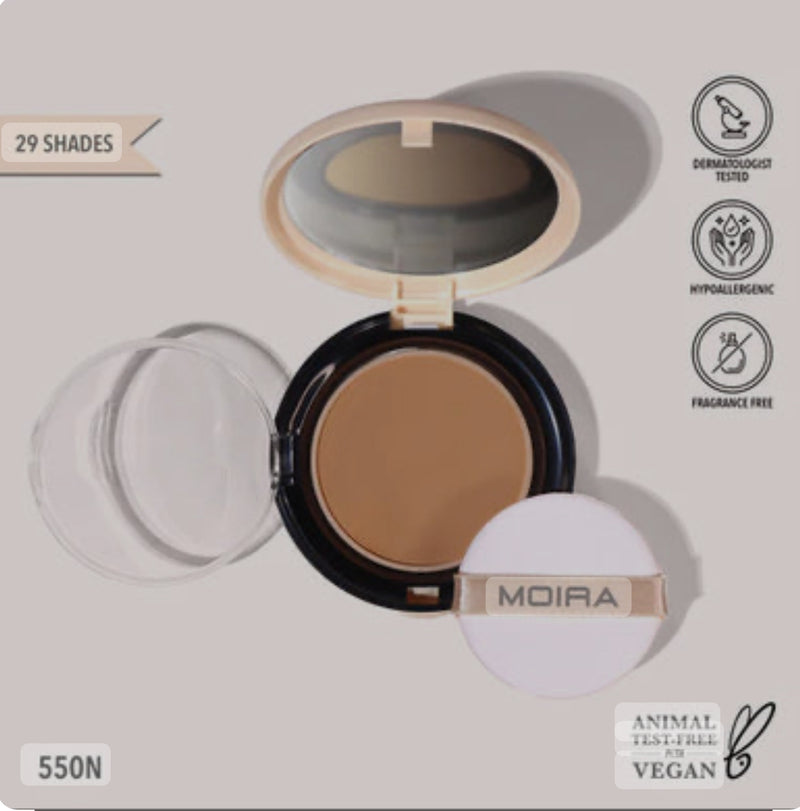 Polvo Compacto Complete Wear Powder Foundation MOIRA