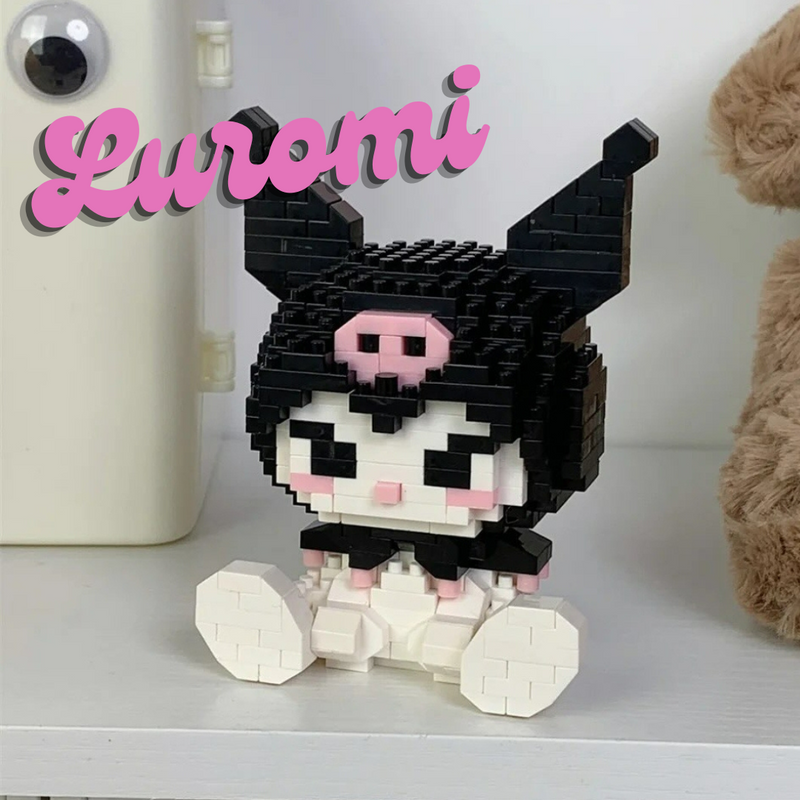 Set de bloques mini Kuromi Zhiduopin