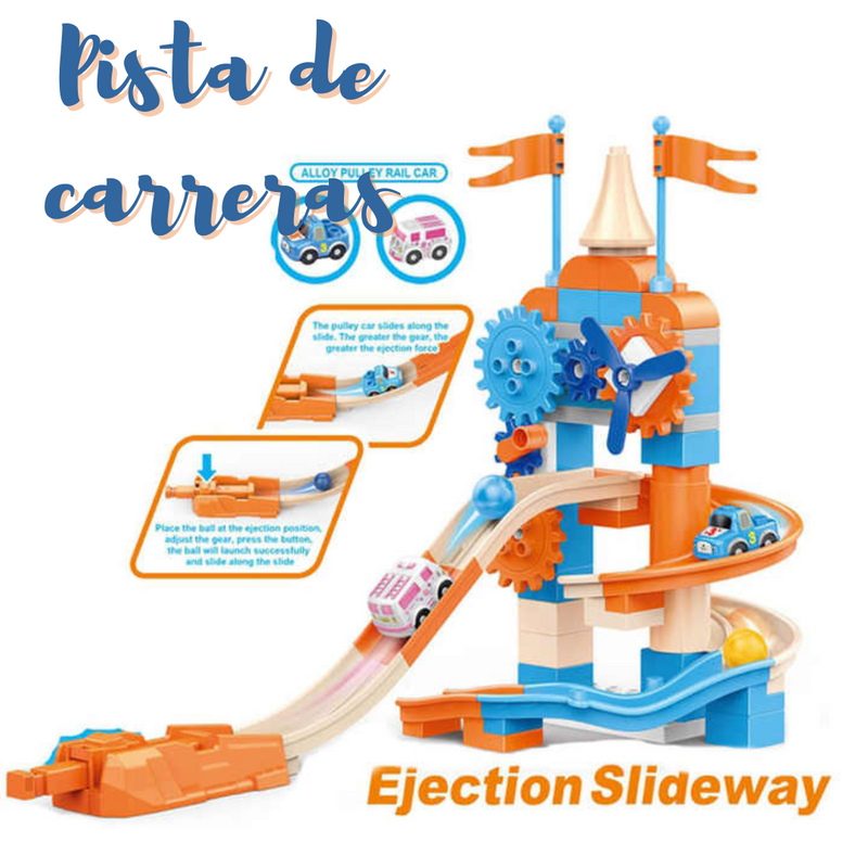 Pista de carreras Ejection Slideway