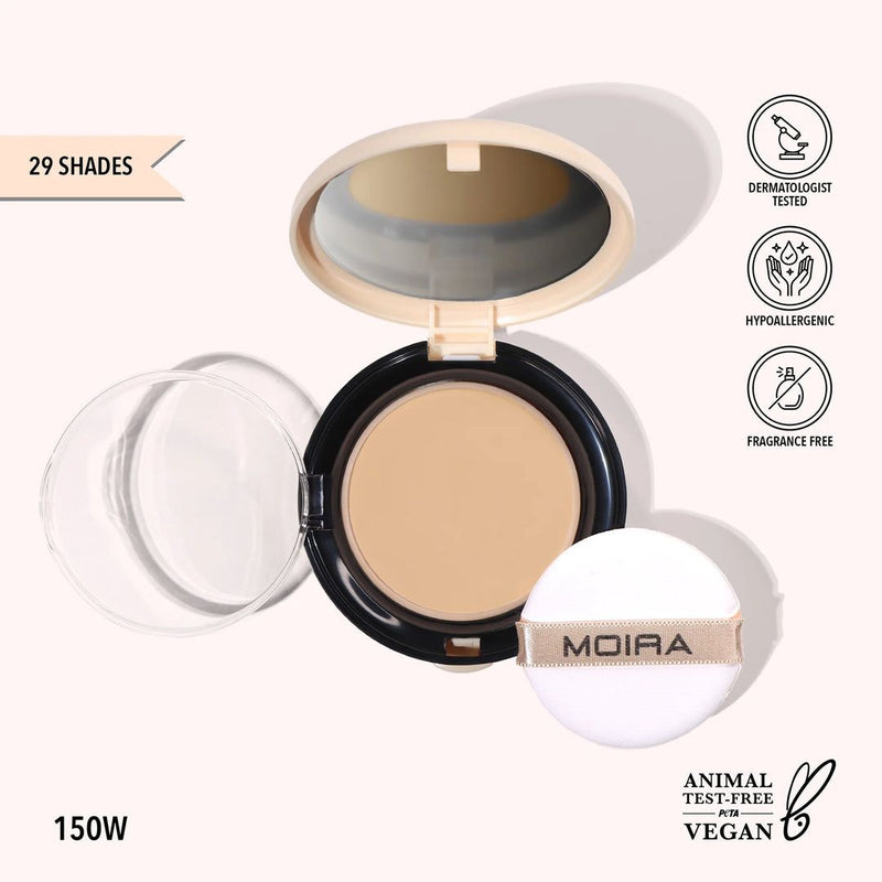 Polvo Compacto Complete Wear Powder Foundation MOIRA