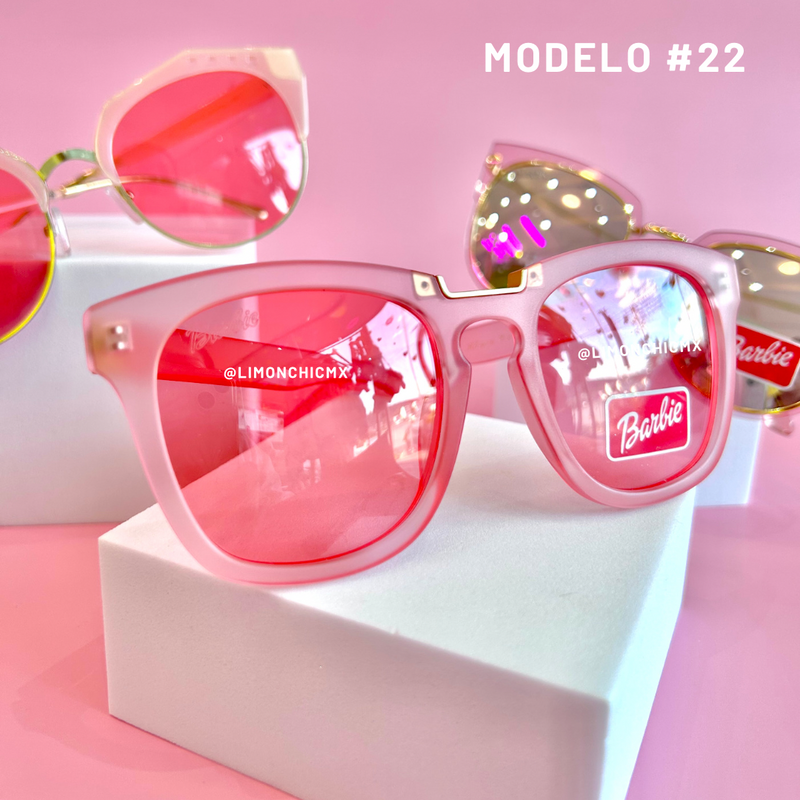 Lentes High Pink Edicion Barbie