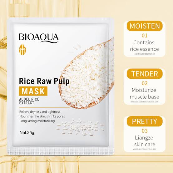 Mascarilla Rice Raw Pulp