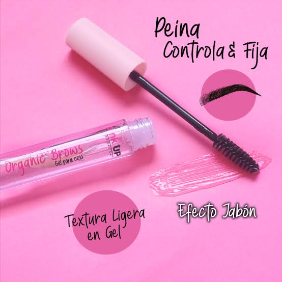 Gel fijador de cejas Organic Brows Pink Up