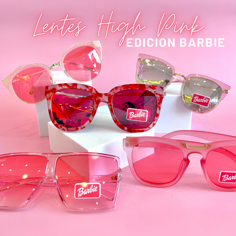 Lentes High Pink Edicion Barbie