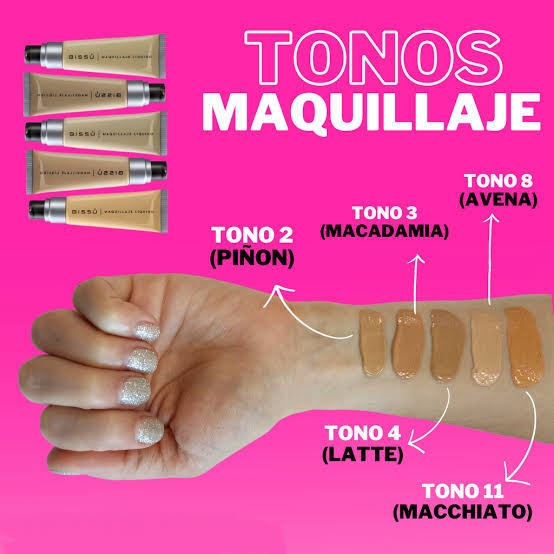 Maquillaje Líquido Bissú