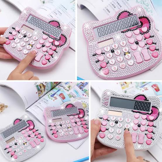 Calculadora Glitter Hello Kitty