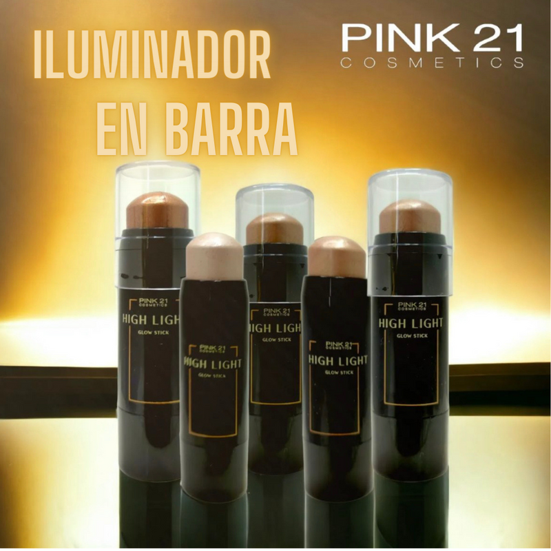 Iluminador en barra pink 21