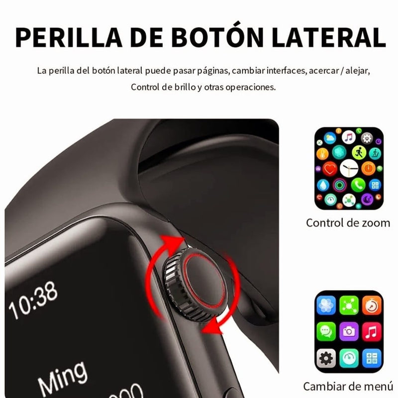 Smart Watch HW12, pantalla 1.57“HD llamadas Bluetooth, esferas  personalizadas y mas