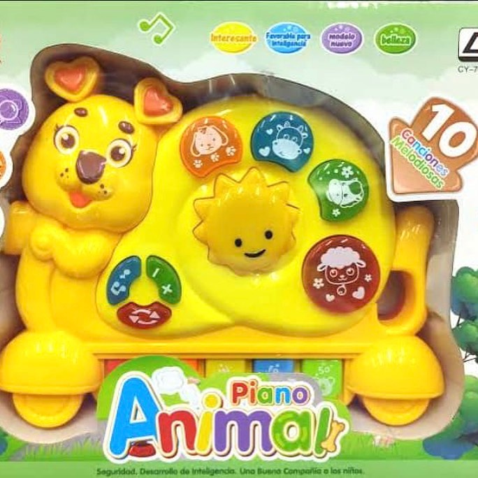 Piano Animal Interactivo y Musical