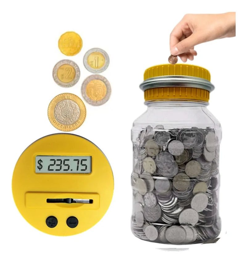 Alcancía Contador de Monedas