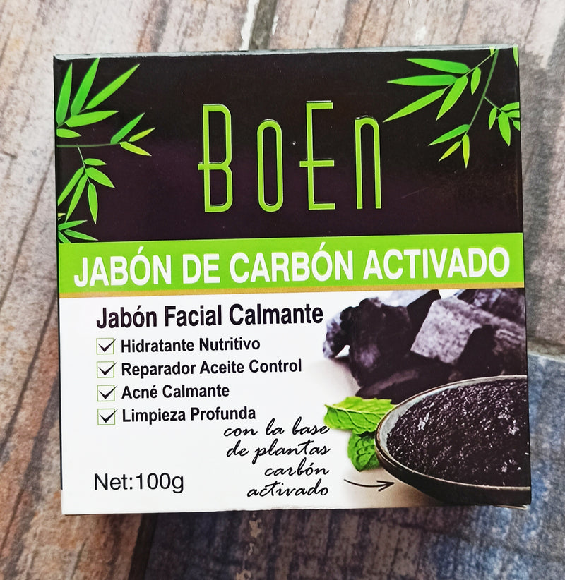 Jabón de Carbón Activado BOEN