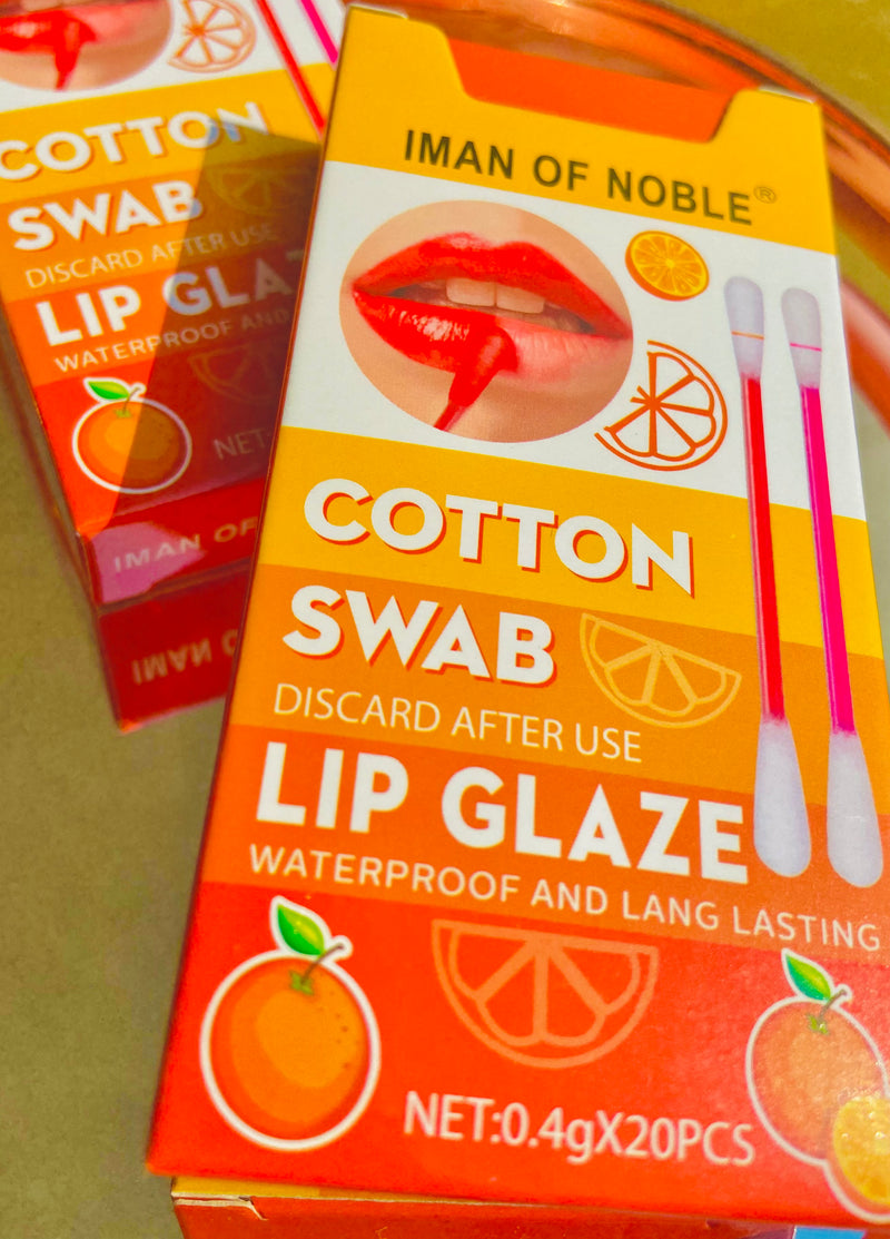 Cotton Swab Lip Glaze