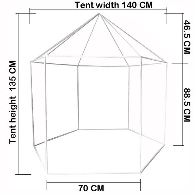 Castillo de 6 esquinas de Princesa👸🏼 - Princess Castle The Six Corners of the Tent