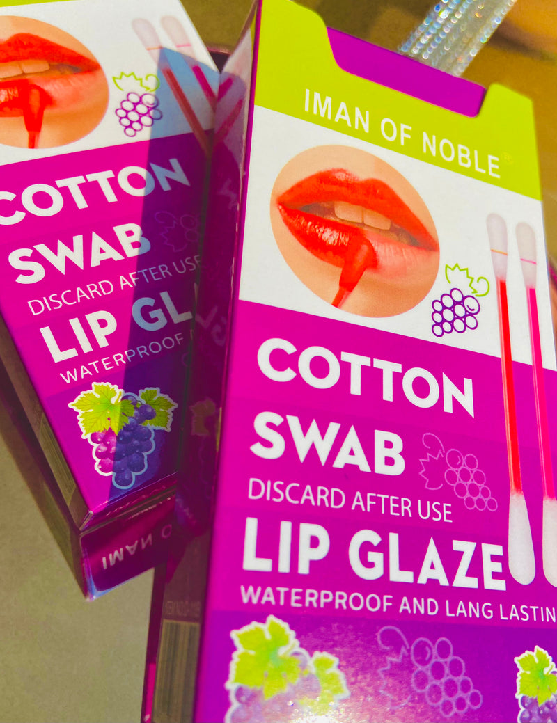 Cotton Swab Lip Glaze